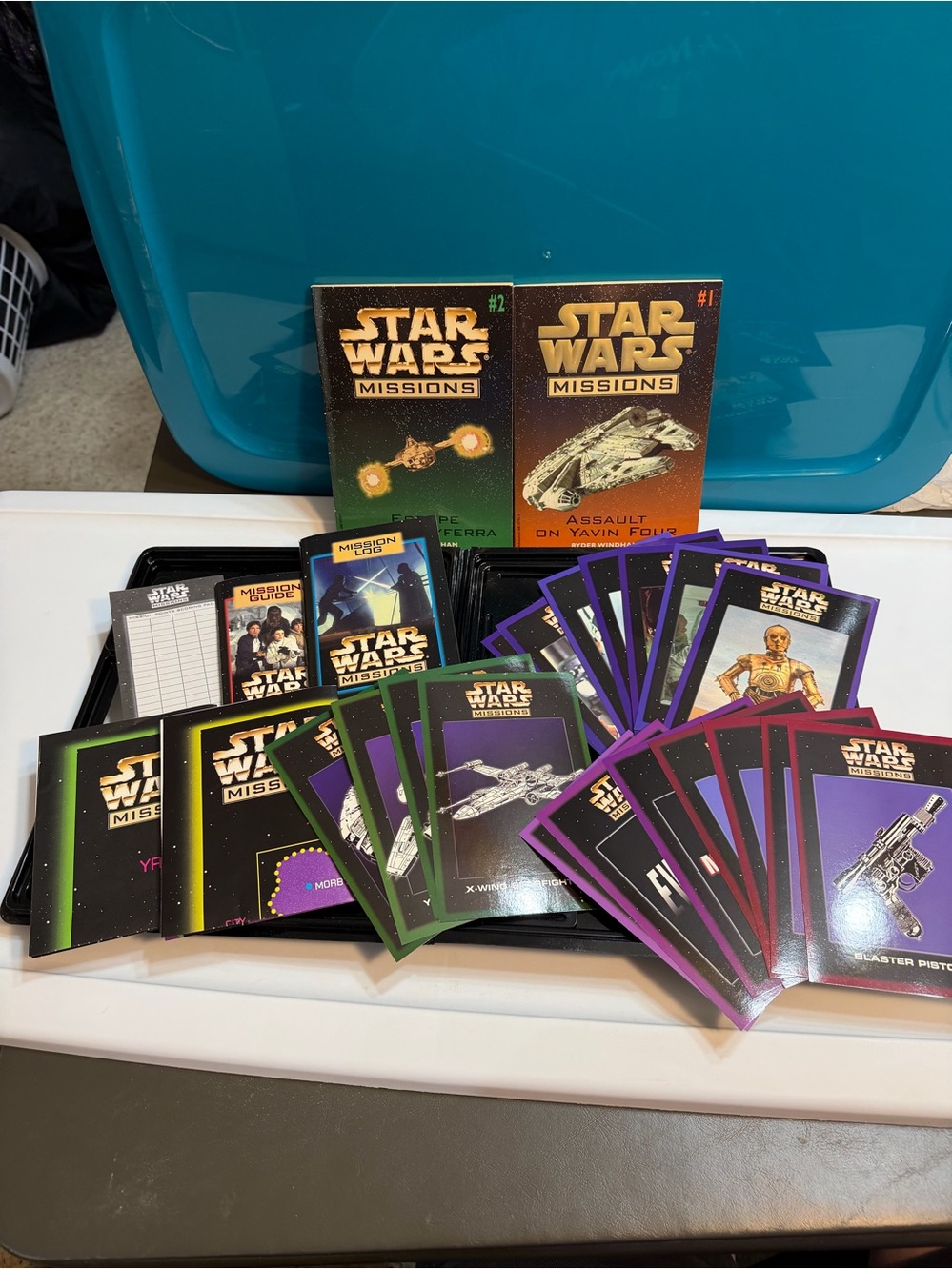 1997 Star Wars Missions Scholastic game